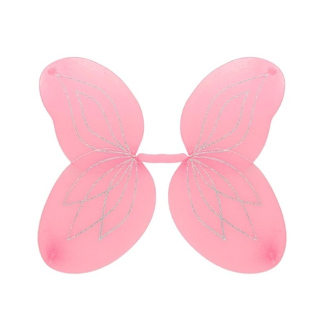 Aripi fluture copii roz deschis - imagine 5